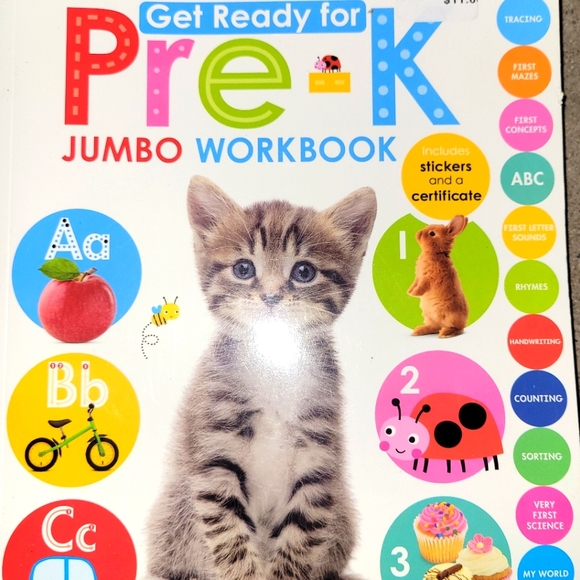 Pre-K, Kindergarten Workbooks/Activity Book - Picture 2 of 14